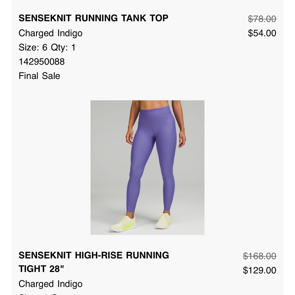 LULULEMON INDIGO Leggings - NWT NEVER WORN